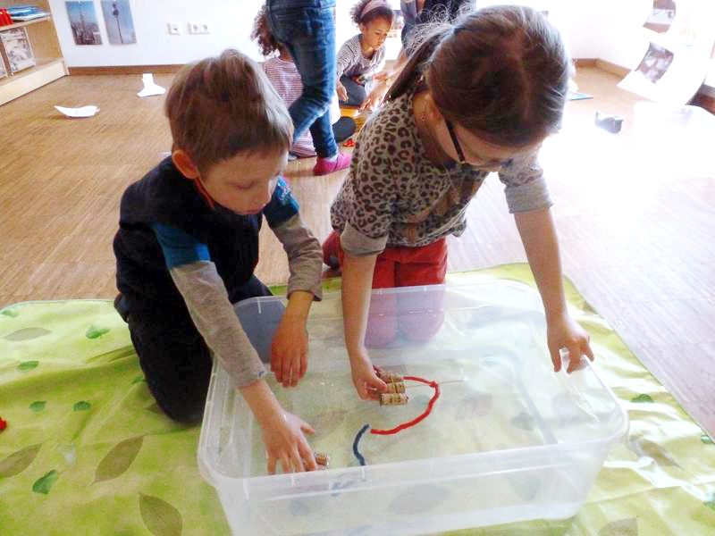 Projekt "Wasser" - Kindertagesstätte Hoffmannhaus